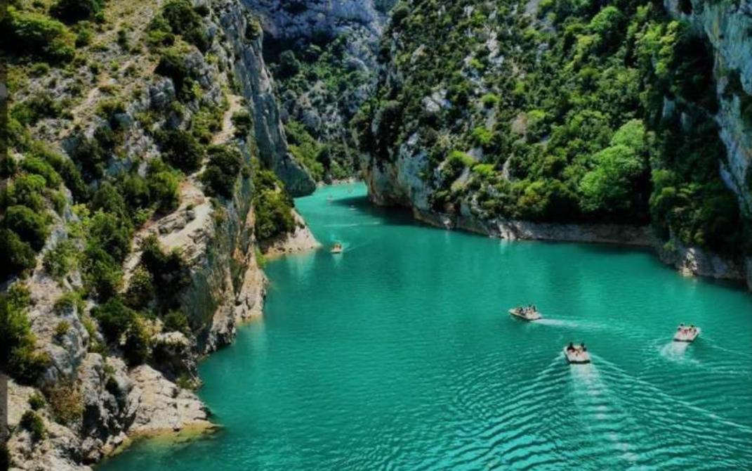 Camping, Mobil Home Equipe Proche Du Lac De Sainte Croix Et Des Gorges Du Verdon Exterior foto